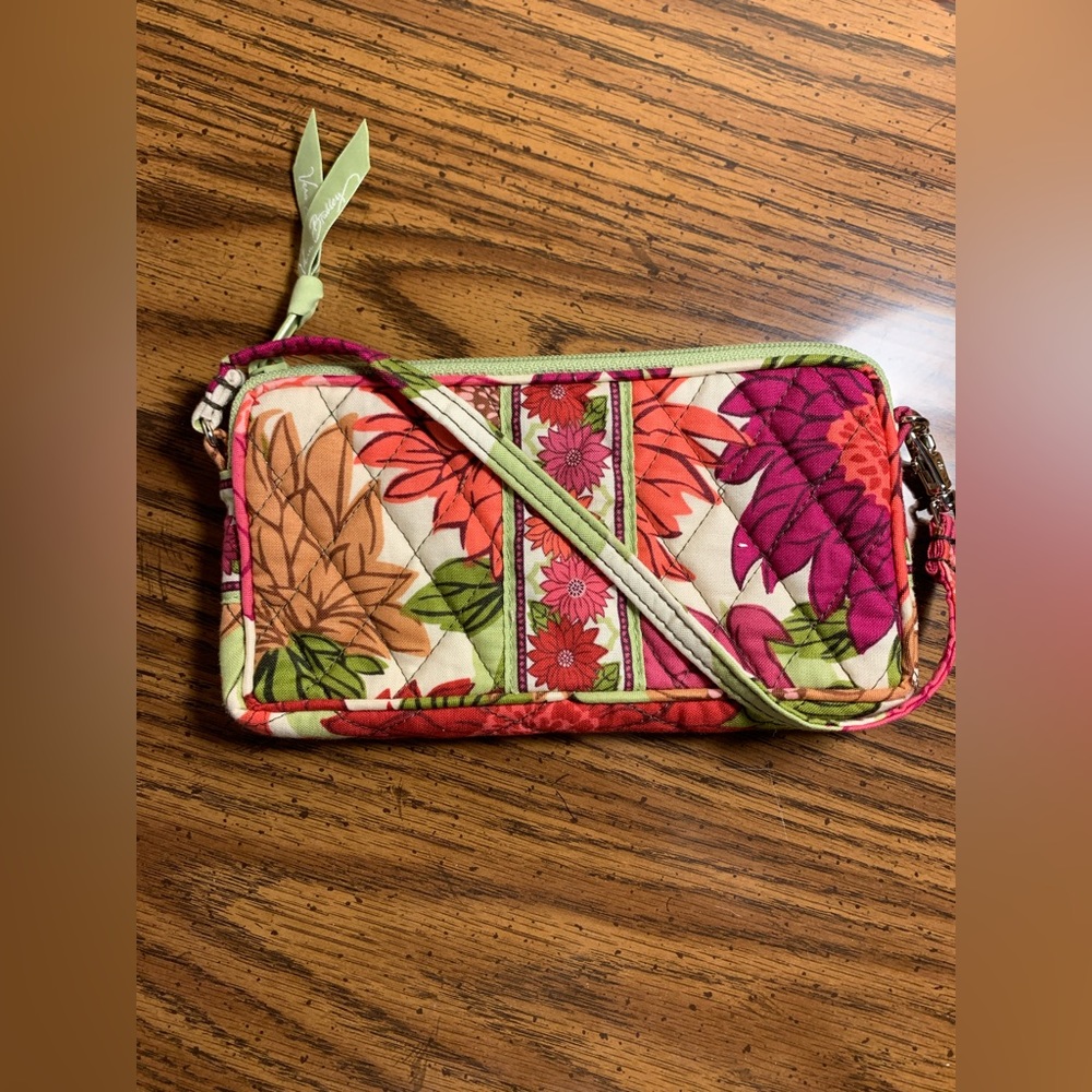 Vera Bradley Floral Wristlet